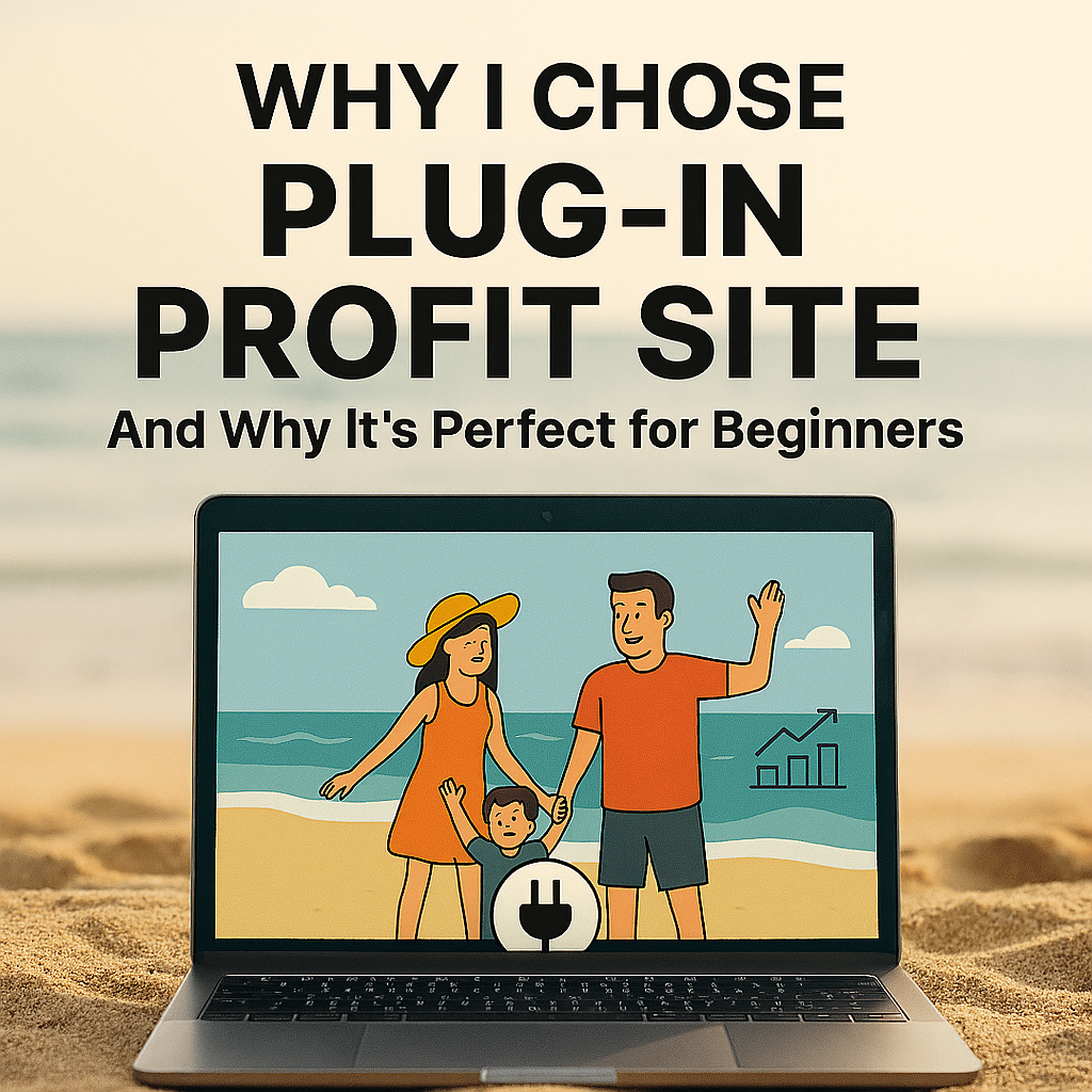 Why I chose the plug in profit site system.