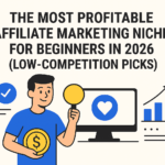 The Most Profitable Affiliate Marketing Niches for Beginners in 2026 (Low‑Competition Picks)