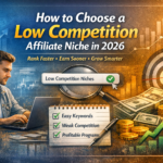 How to Choose a Low Competition Affiliate Niche in 2026