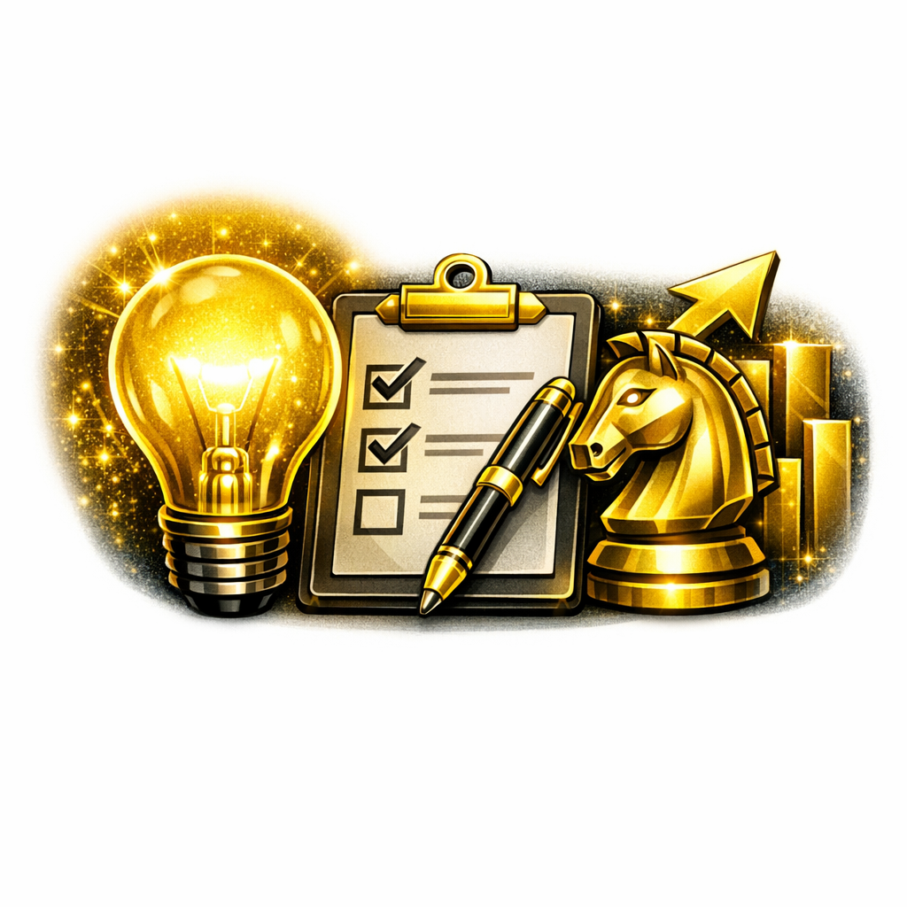 Plan Your Strategy Icon – Digital Franchise Toolkit