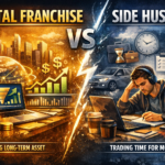 Digital Franchise vs Side Hustles: Why Building an Asset Beats Gig Work Every Time