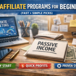 Best Affiliate Programs for Beginners (Fast + Simple Picks)