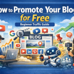 How to Promote Your Blog for Free (Beginner Traffic Guide)