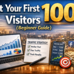 How to Get Your First 100 Visitors (Beginner Roadmap)